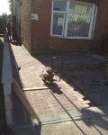 During- Block paving